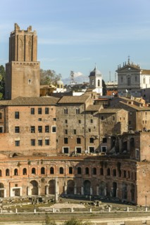 Les Marchés de Trajan à Rome, Italie