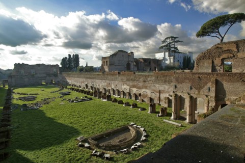 Stade de Domitien, Rome, Italie
