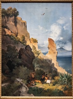 Lancelot Théodore Turpin de Crissé: "Landscape with hunt of centaurs"