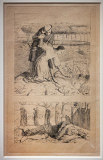 Two subjects for the Preraphaelite magazine "The Germ"