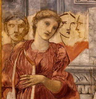 Coley Burne-Jones, "The temple of Love"