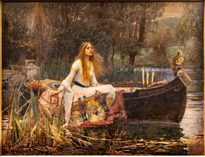 Waterhouse, "The Lady of Shalott"