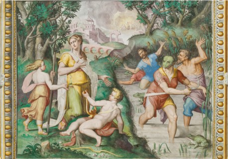 Parma, San Secondo, Rocca Dei Rossi, Hall of Latona