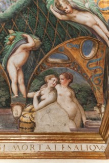 Parme, Fontanellato, Rocca Sanvitale, salle de Diane et Actéon