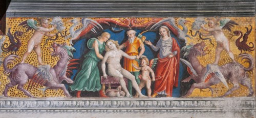 Mantoue, Palazzo D'Arco, salle du zodiaque