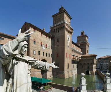 Ferrare, château d'Este