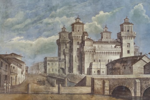 Ferrare, château d'Este