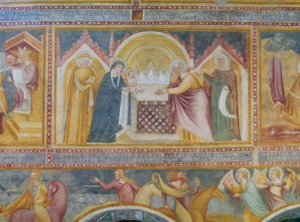 Codigoro, Abbaye de Pomposa, interieur de la basilique Santa Maria