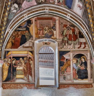 Foligno, Trinci Palace, the chapel