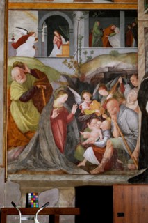 Vercelli, Church of St. Christopher, Chapel of the blessed Virgin or of the Assunta