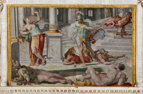 Bologne, Palazzo Poggi, salle de Polyphème