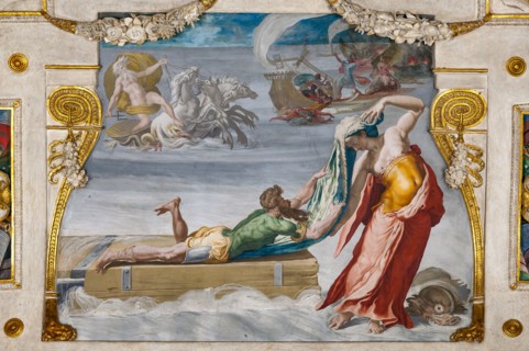 Bologne, Palazzo Poggi, salle d'Ulysse