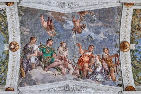 Maser, Villa Barbaro, salle de l'amour conjugal