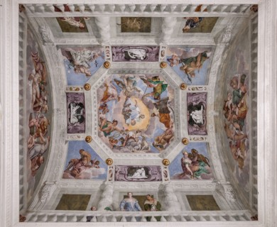 Maser, Villa Barbaro, salle de l'Olympe