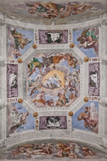 Maser, Villa Barbaro, salle de l'Olympe
