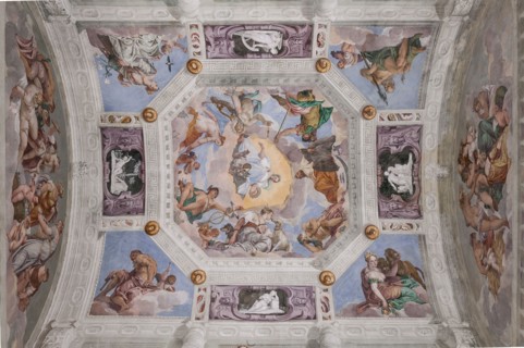 Maser, Villa Barbaro, salle de l'Olympe