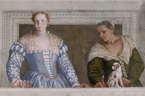 Maser, Villa Barbaro, salle de l'Olympe