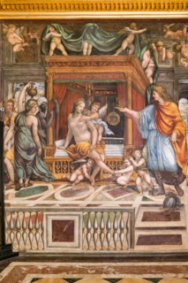 Rome, Villa Farnesina, salle des noces d'Alexandre et de Roxane
