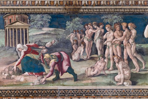 Rome, Villa Farnesina, The Hall of Perspectives