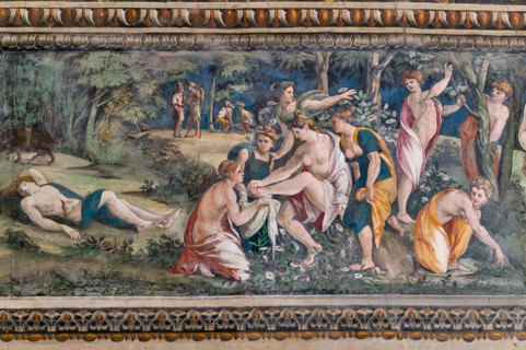Rome, Villa Farnesina, The Hall of Perspectives