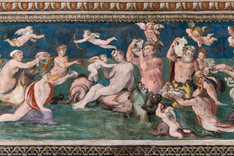 Rome, Villa Farnesina, The Hall of Perspectives