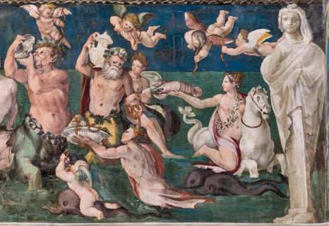 Rome, Villa Farnesina, The Hall of Perspectives
