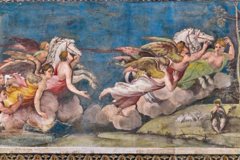 Rome, Villa Farnesina, The Hall of Perspectives