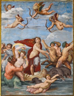 Rome, Villa Farnesina, the Loggia of Galatea