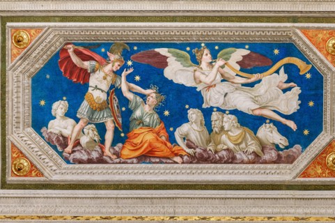Rome, Villa Farnesina, the Loggia of Galatea