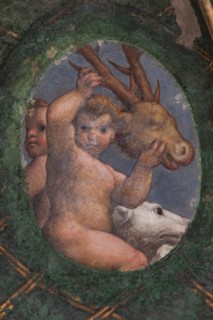 Parma, Former Monastery of St. Paul, Chamber of the Abbess or of St Paul or of Giovanna da Piacenza, the vault