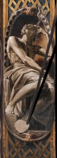 Parme, basilique Sainte-Marie-de-la-Palissade (Santa Maria della Steccata), arc situé au niveau du bras est du transept