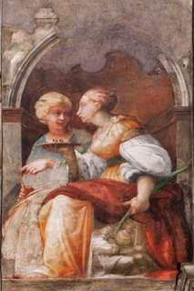Parma, Church of San Giovanni Evangelista, left aisle, first chapel