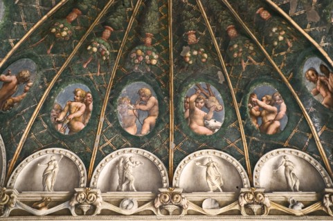 Convento di San Paolo, chambre de l'Abbesse Giovanna da Piacenza