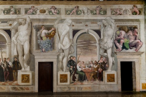 Caldogno, Villa Caldogno, main hall