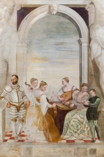 Caldogno, Villa Caldogno, main hall