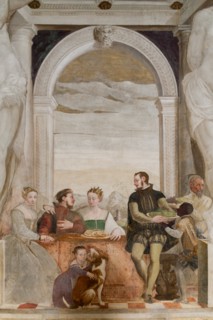 Caldogno, Villa Caldogno, main hall
