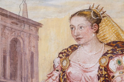 Thiene, Villa Porto Colleoni, Camerone