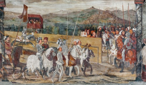 Cavernago, Malpaga Castle or Colleoni Castle, Hall of Honour