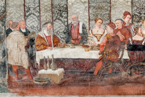 Cavernago, Malpaga Castle or Colleoni Castle, Hall of Honour
