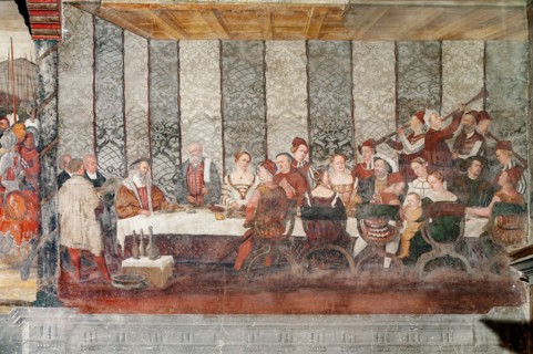 Cavernago, Malpaga Castle or Colleoni Castle, Hall of Honour