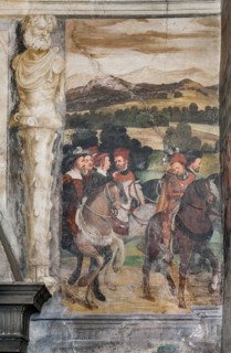 Cavernago, Malpaga Castle or Colleoni Castle, Hall of Honour