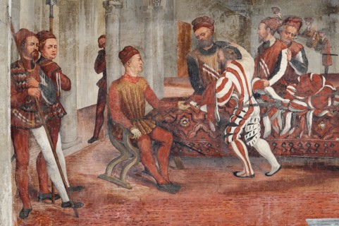 Cavernago, Malpaga Castle or Colleoni Castle, Hall of Honour