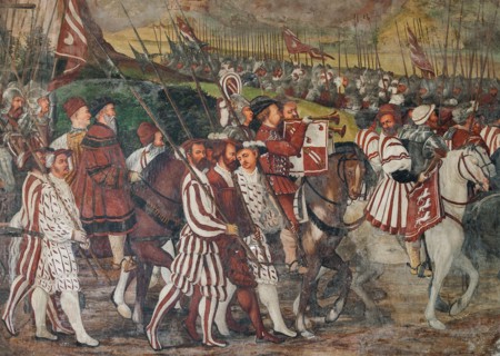 Cavernago, Malpaga Castle or Colleoni Castle, Hall of Honour