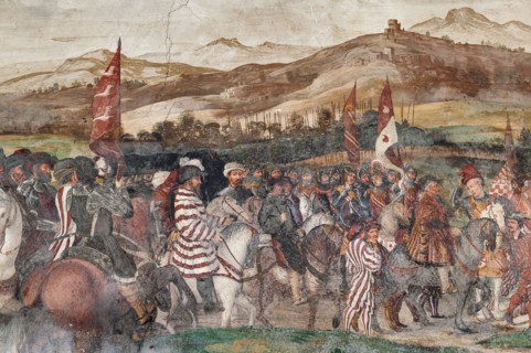 Cavernago, Malpaga Castle or Colleoni Castle, Hall of Honour