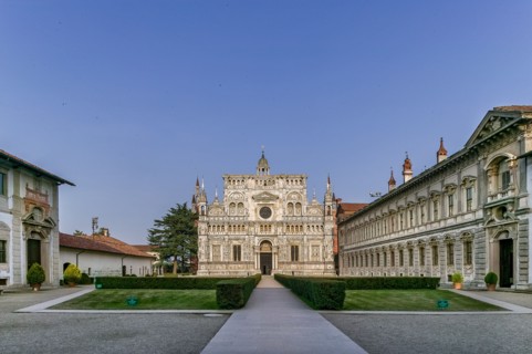 Pavia, the Certosa of Pavia