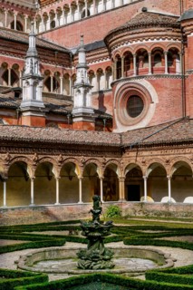 Pavia, the Certosa of Pavia