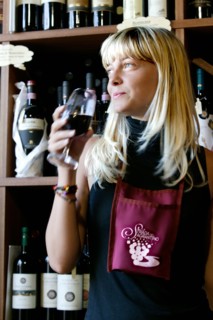 Tasting of Sagrantino wine of Montefalco