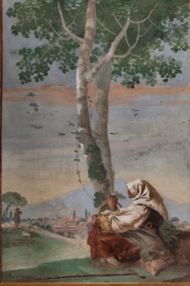Vicenza, Villa Valmarana ai Nani, Guest Lodgings, Room of the Rural Scenes