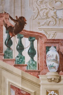 Vicenza, Villa Valmarana ai Nani, Guest Lodgings, the Room of the Carnival Scenes