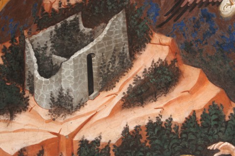 Vignola Stronghold, the Contrari Chapel, Southern wall